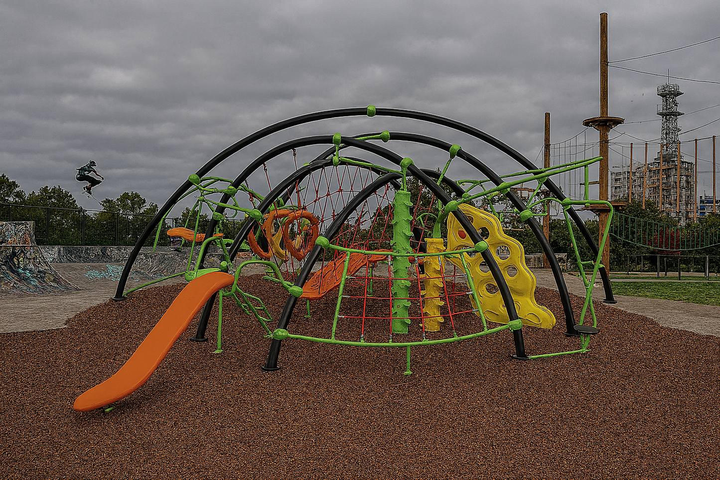 🪂 Juego Infantil Extremo - Modelo EXTREME 02