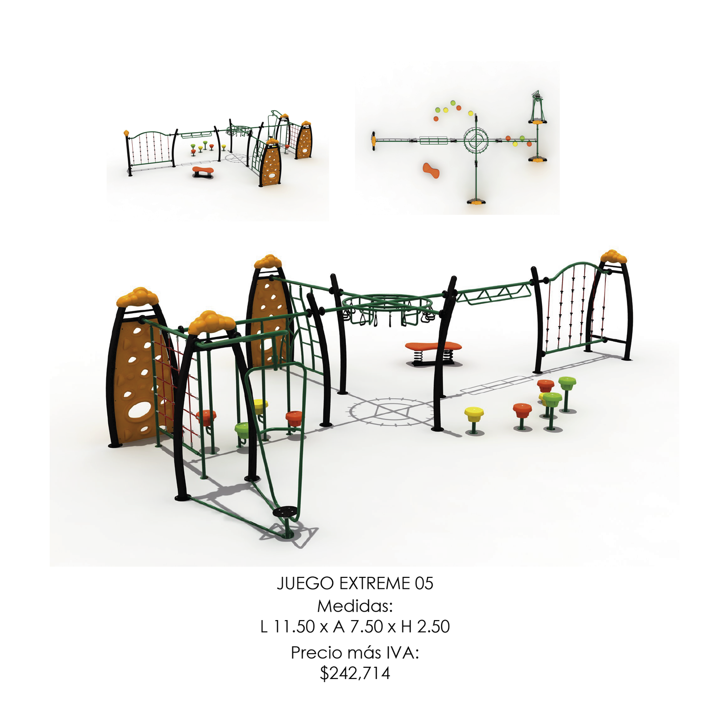 🪂 Juego Infantil Extremo - Modelo EXTREME 05