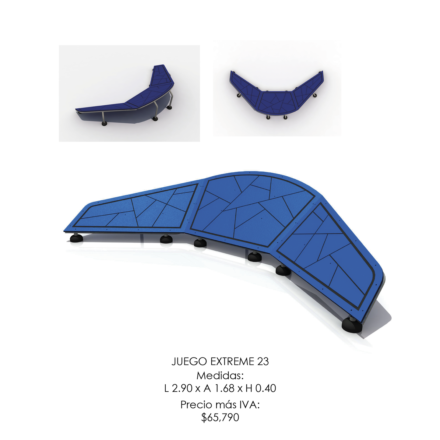 🪂 Juego Infantil Extremo - Modelo EXTREME 23