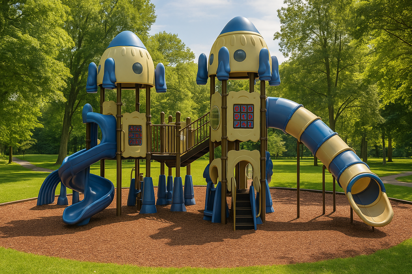 🌳 Juego Infantil Temático - Modelo ROCKET 04