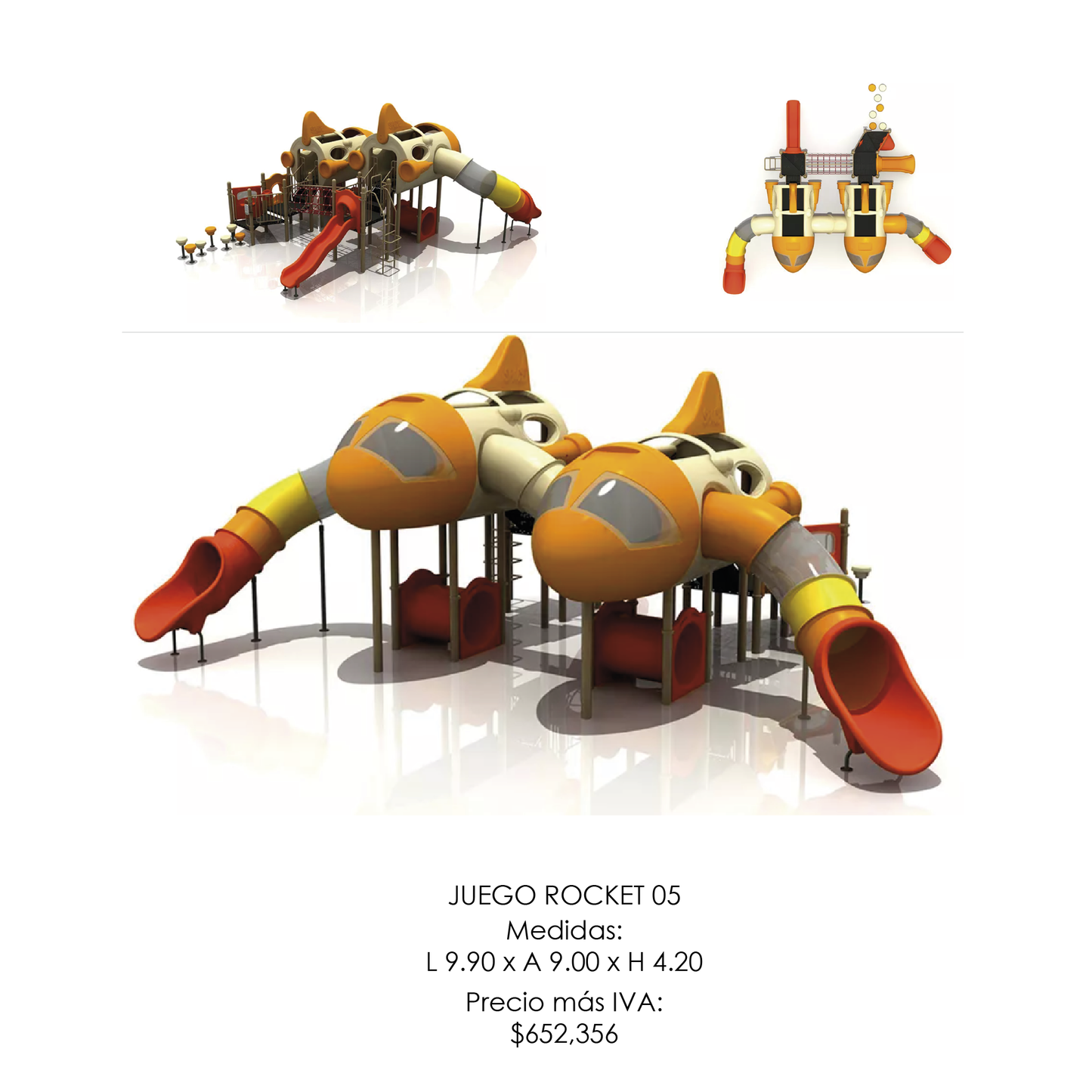 🌳 Juego Infantil Temático - Modelo ROCKET 05