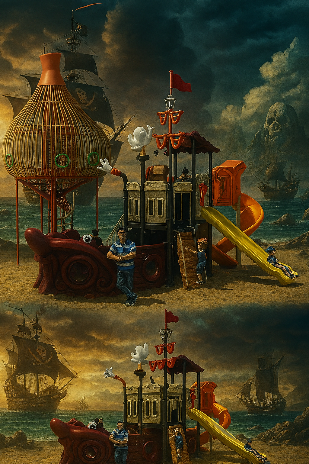 🌳 Juego Infantil Temático - Modelo SHIP 03