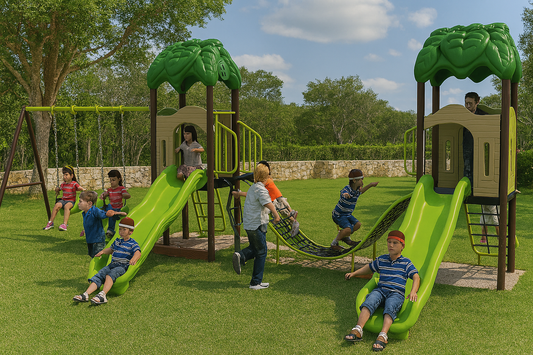🌳 Juego Infantil Temático - Modelo CABIN 02