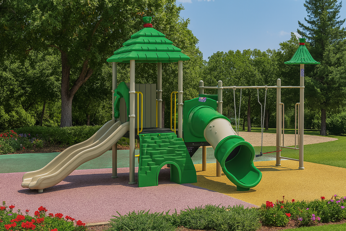 🌳 Juego Infantil Temático - Modelo CAMP 01