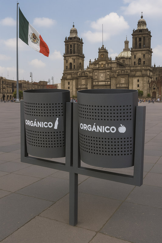 MOBILIARIO URBANO - CESTOS - CESPOL 007