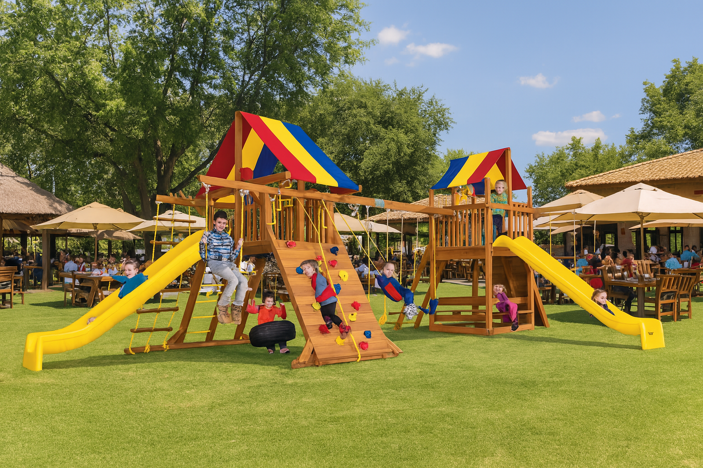 🏕️ Juego Infantil RAINBOW - Modelo CIRCUS DOUBLE WHAMMY - 311