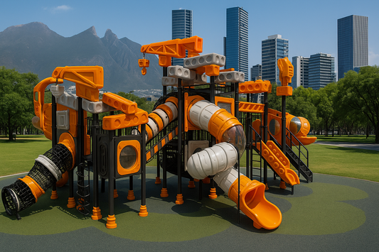 🌳 Juego Infantil Temático - Modelo CONSTRUCTION 05