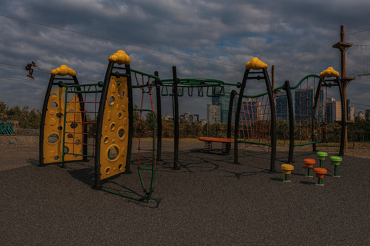 🪂 Juego Infantil Extremo - Modelo EXTREME 05