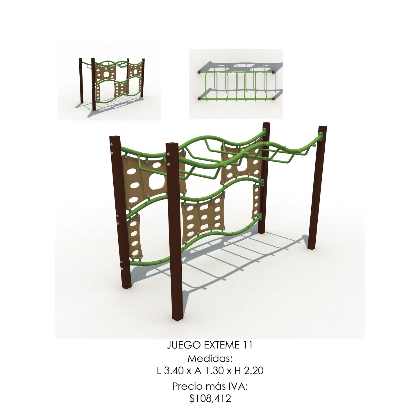 🪂 Juego Infantil Extremo - Modelo EXTREME 11