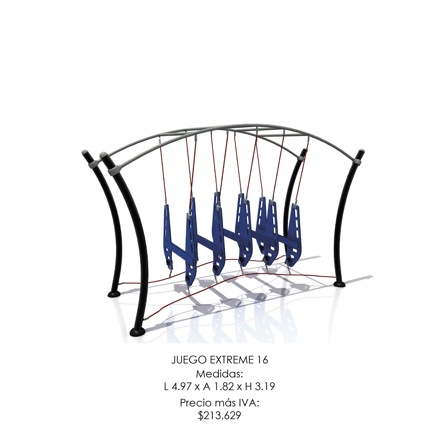 🪂 Juego Infantil Extremo - Modelo EXTREME 16