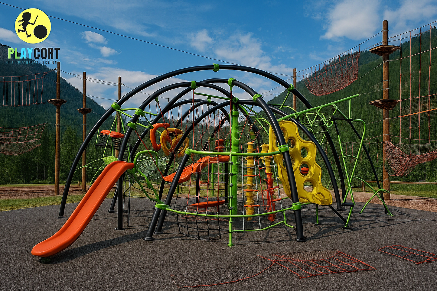 🪂 Juego Infantil Extremo - Modelo EXTREME 02