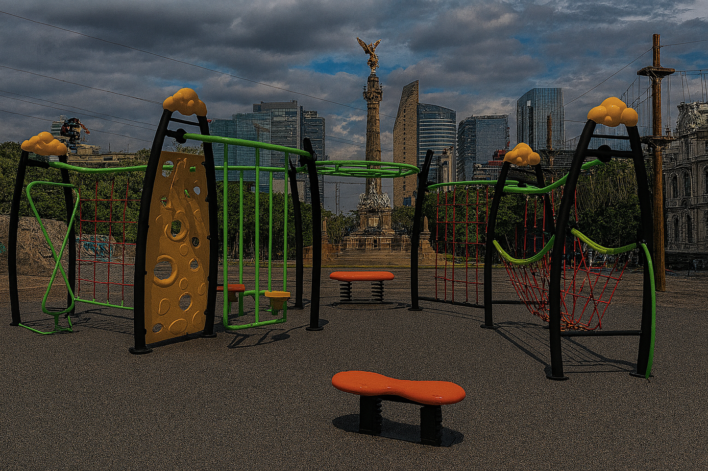 🪂 Juego Infantil Extremo - Modelo EXTREME 06