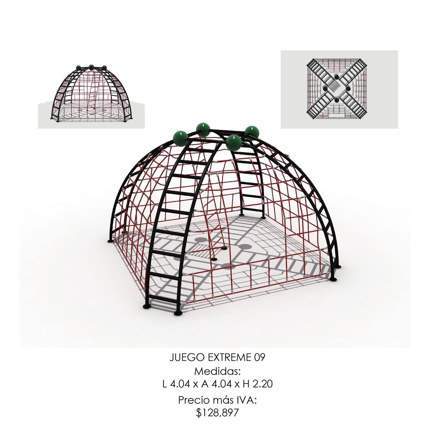 🪂 Juego Infantil Extremo - Modelo EXTREME 09