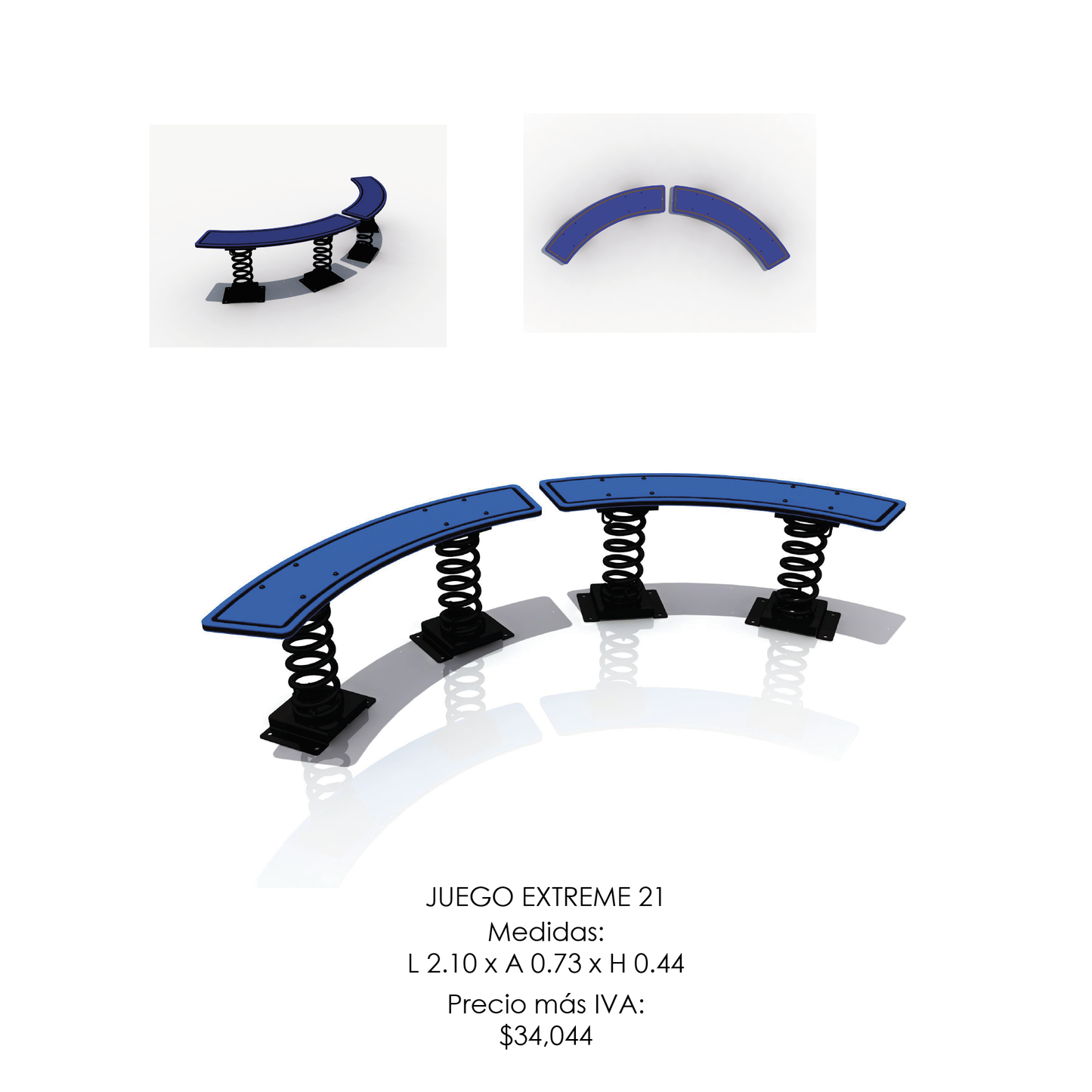 🪂 Juego Infantil Extremo - Modelo EXTREME 21