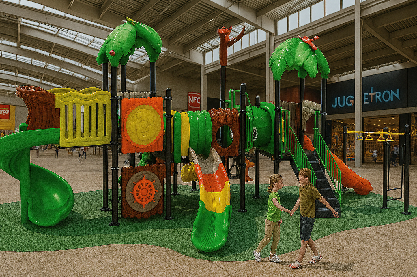 🌳 Juego Infantil Temático - Modelo FOREST 01