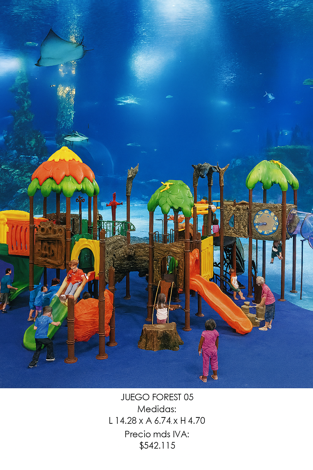 🌳 Juego Infantil Temático - Modelo FOREST 05