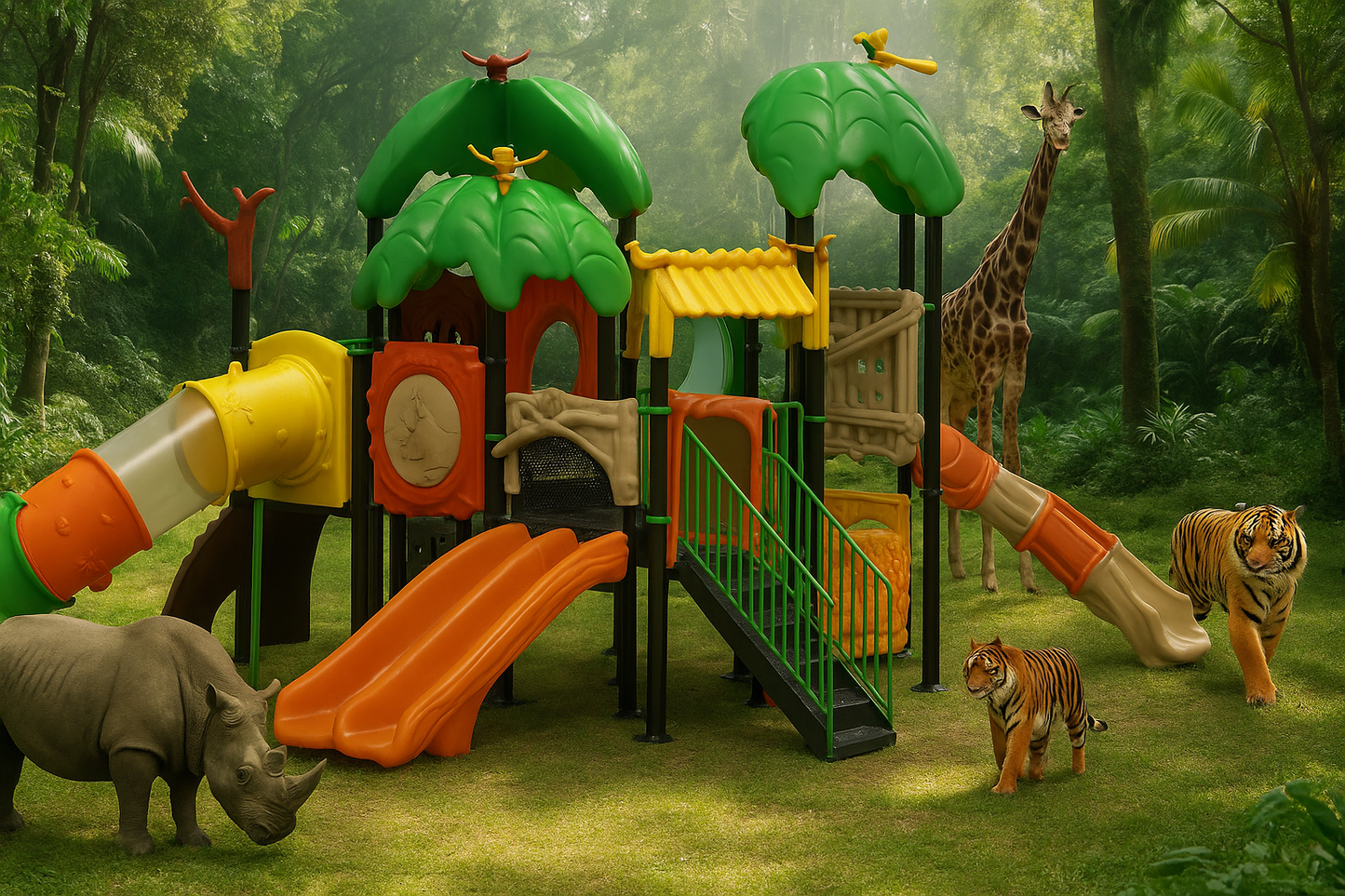 🌳 Juego Infantil Temático - Modelo FOREST 08