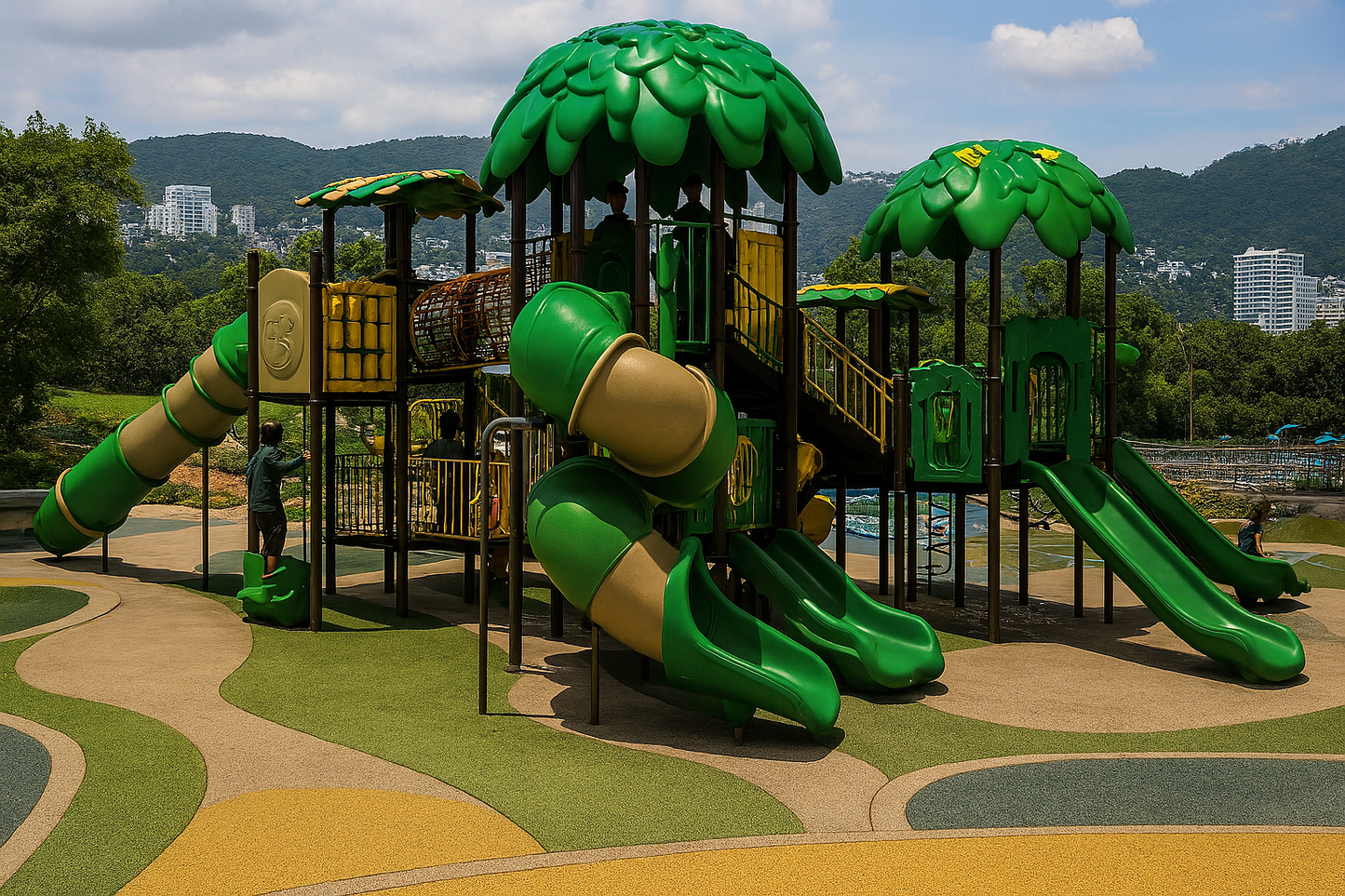🌳 Juego Infantil Temático - Modelo JUNGLE 01
