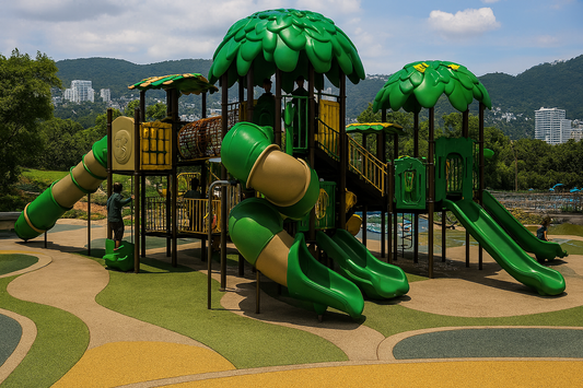 🌳 Juego Infantil Temático - Modelo JUNGLE 01