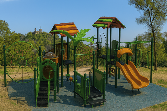 🌳 Juego Infantil Temático - Modelo JUNGLE 15