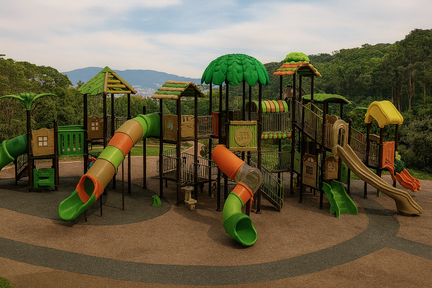 🌳 Juego Infantil Temático - Modelo JUNGLE 02