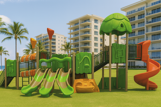 🌳 Juego Infantil Temático - Modelo JUNGLE 12