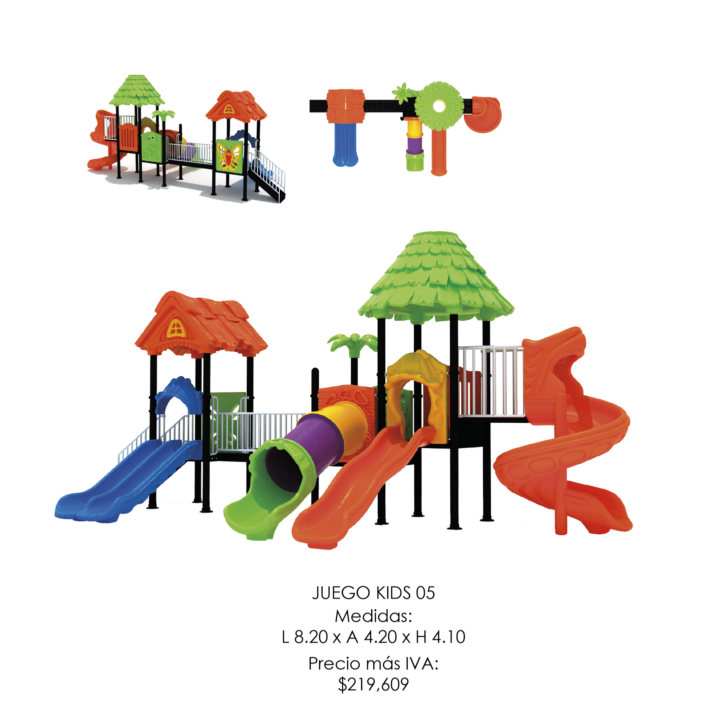 🌳 Juego Infantil Temático - Modelo KIDS 05