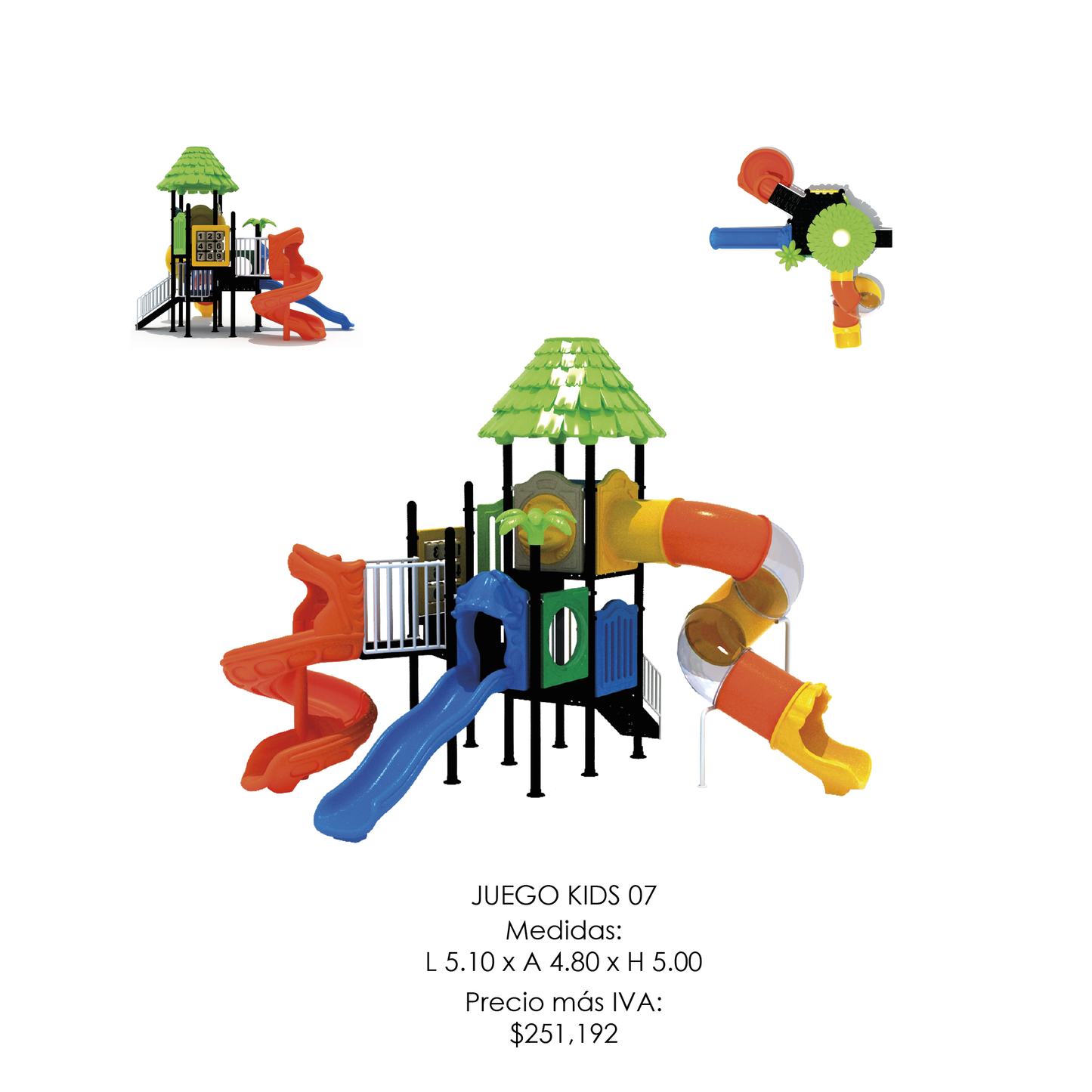 🌳 Juego Infantil Temático - Modelo KIDS 07