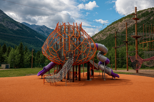 🌳 Juego Infantil Temático - Modelo SCALE ROPES 07