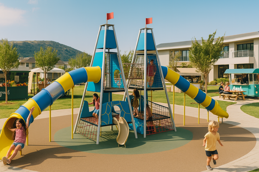 🌳 Juego Infantil Temático - Modelo SCALE ROPES 04