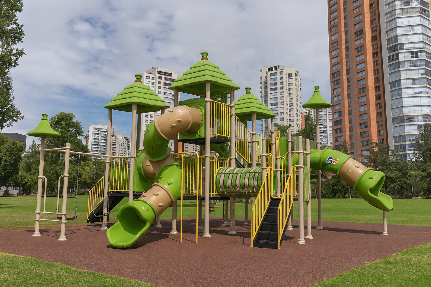 🌳 Juego Infantil Temático - Modelo CAMP 03